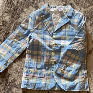 Never Worn Gymboree Plaid Blazer!